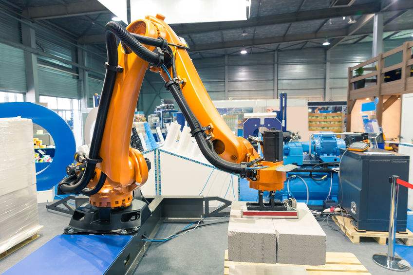 人工智能工业生产机器人